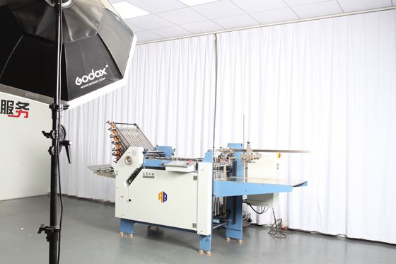 12のバックルの版が付いている480mmの産業A3ペーパー折る機械