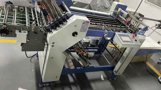A3タッチ画面のセリウムが付いているペーパー産業ペーパー折りたたみ機械は証明した