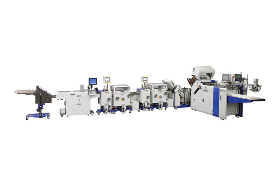 4.2KW 帯駆動300gmの大型製薬用パンフレット折りたたみ機